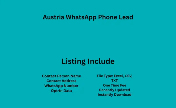 Austria whatsapp phone lead