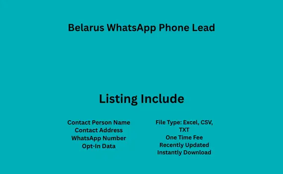 Belarus whatsapp phone lead