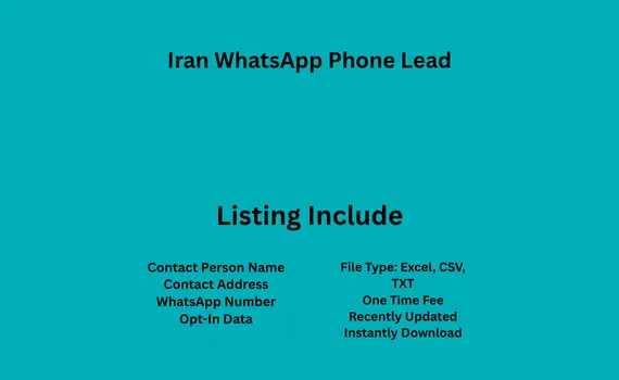 Iran whatsapp phone lead